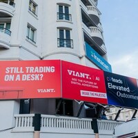 Viant Swipes at The Trade Desk With a Billboard in Cannes