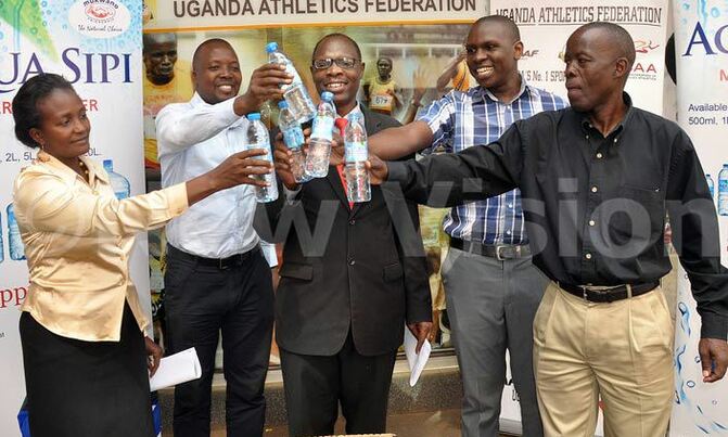 Mukwano boost athletics season with 450 cartons of Aqua Sipi Mukwano boost athletics season with 450 cartons of Aqua Sipi