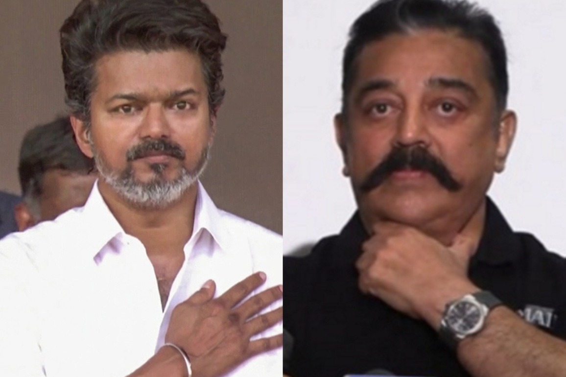 Tamil Nadu assembly polls: EC allots 'Whistle' for Vijay, 'battery torch' for Kamal Hassan