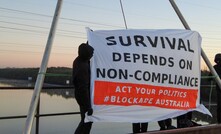 Blockade Australia is targeting rail links to the Port of Newcastle. Photo courtesy Blockade Australia