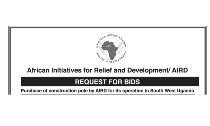 The African Iniatives for Relief and Development (AIRD The African Iniatives for Relief and Development (AIRD