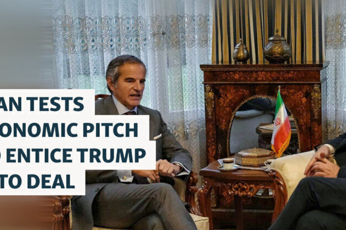 Iran Tests Economic Pitch To Entice Trump Into Deal