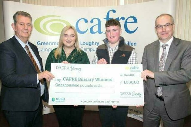 Poots celebrates food and centenary bursaries at CAFRE