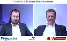 Sheffield flashes a green light at Thunderbird