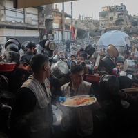 MIDEAST-GAZA-JABALIA-CHARITY KITCHEN