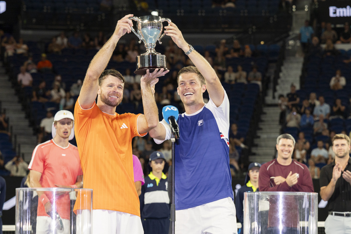 (SP)AUSTRALIA-MELBOURNE-TENNIS-AUSTRALIAN OPEN-MEN'S DOUBLES-FINAL