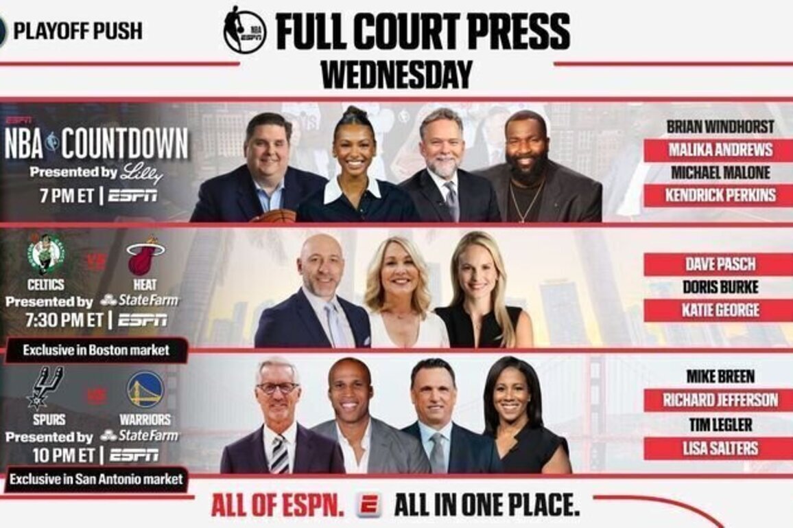ESPN NBA Full Court Press: Spurs seek 10th straight win as ESPN presents Wednesday night doubleheader