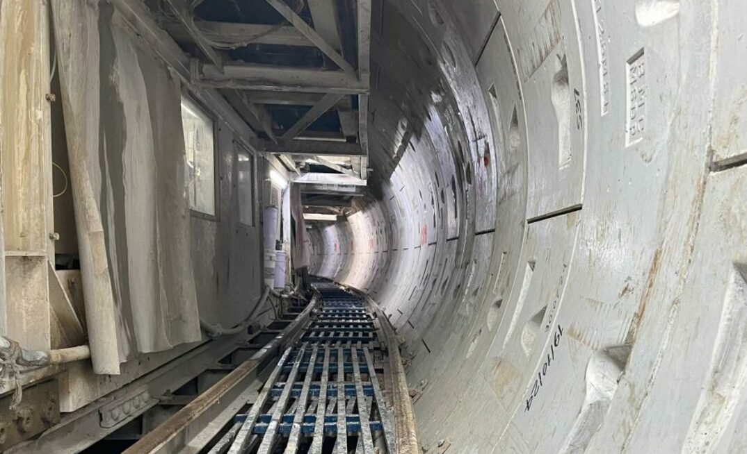 A Terratec 3.14m Rock EPB tunnel boring machine has achieved an engineering milestone in India’s infrastructure development with the successful completion of a sharp 87m radius curve