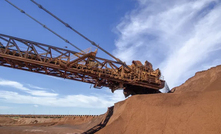 Produção de minério de ferro na Austrália