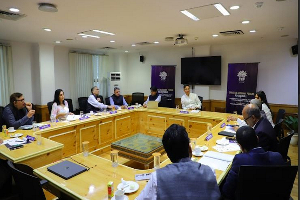 Creative Economy Forum convenes high-level roundtable with Sanjeev Sanyal on generative AI, copyright, future of India's creative industries