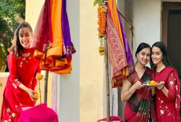 Shraddha Kapoor celebrates Gudi Padwa with family, check out pics