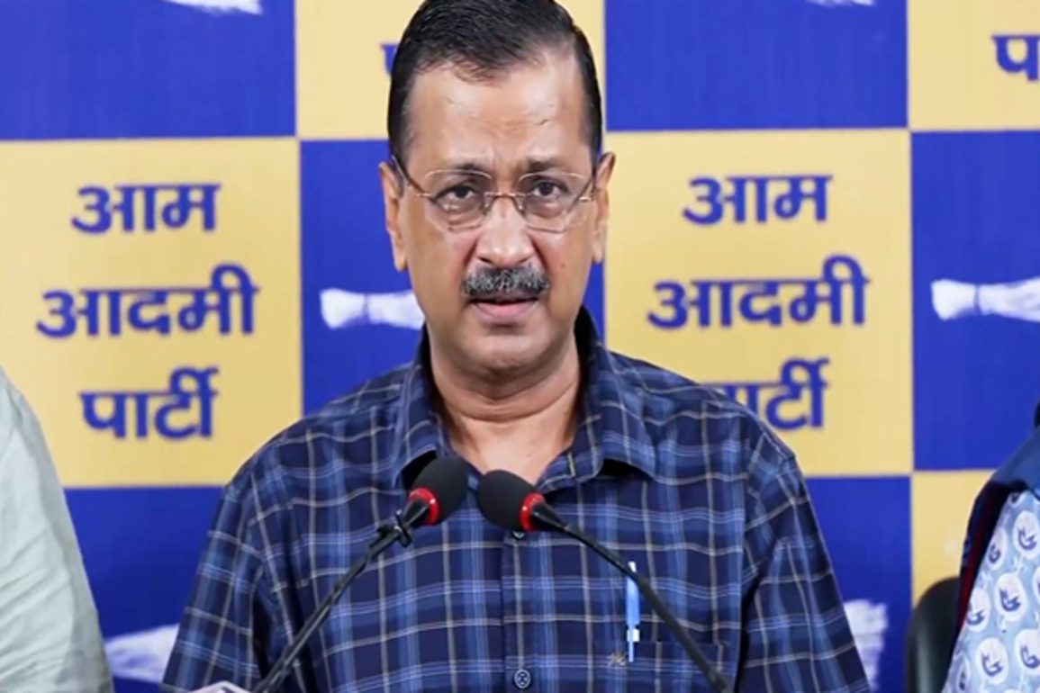 "We should impose 100% tariff on America": AAP chief Arvind Kejriwal