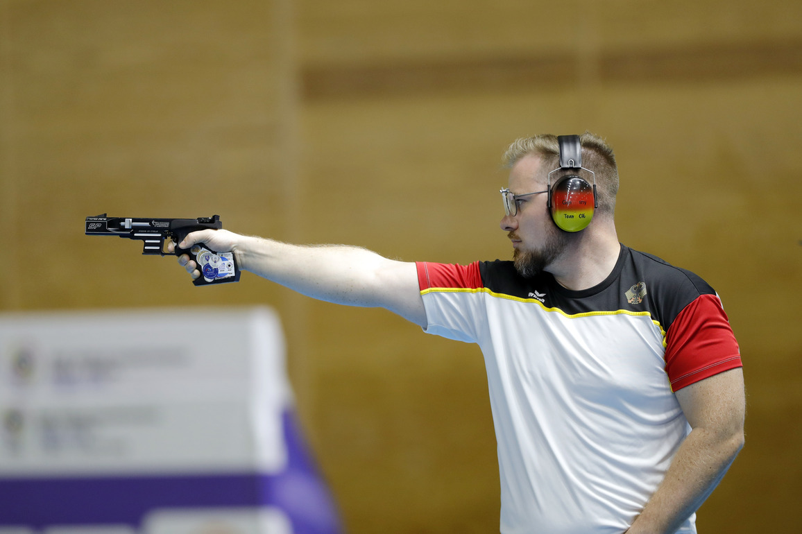 (SP)EGYPT-CAIRO-SHOOTING-ISSF WORLD CHAMPIONSHIP-25M RAPID FIRE PISTOL-MEN'S FINAL