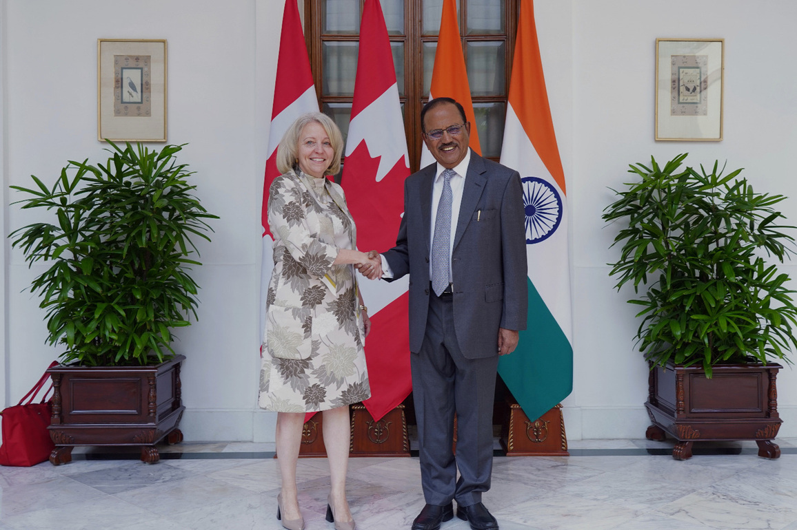 India, Canada NSAs hold talks in New Delhi to boost security cooperation
