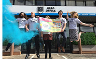 RGB turns runners blue for charity