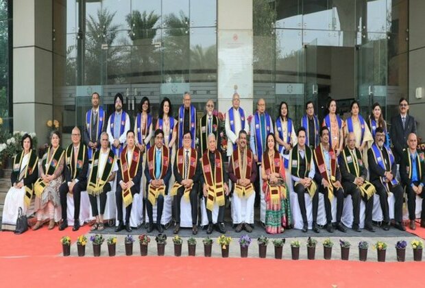 Delhi: Union Minister Dharmendra Pradhan attends 24th Convocation of Vivekananda Institute of Professional Studies