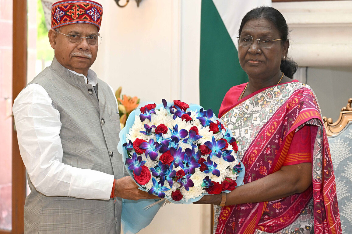Telangana Governor Shukla calls on Prez Murmu; meets with PM Modi