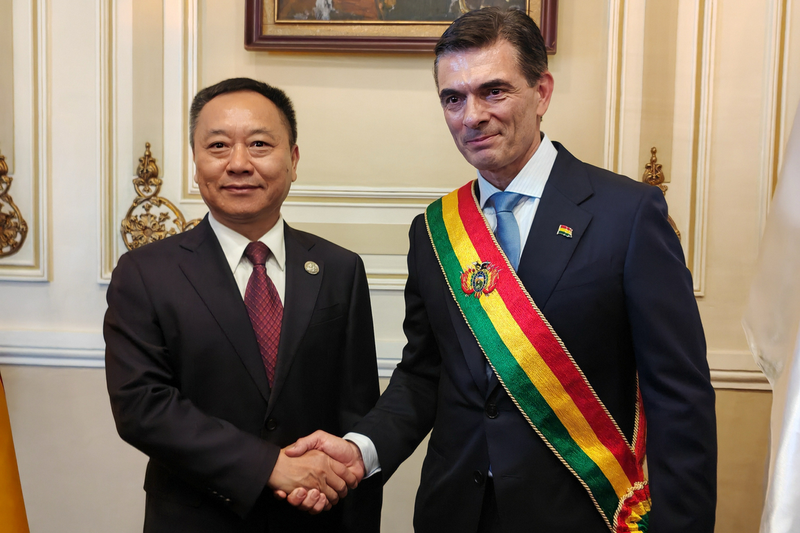 BOLIVIA-LA PAZ-CHINA-LI GUOYING-PRESIDENT-INAUGURATION