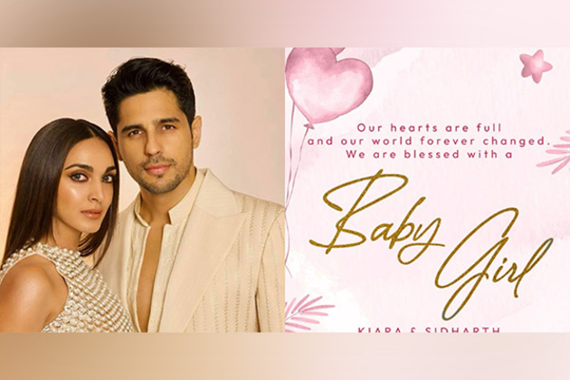 "Our hearts are full": Sidharth Malhotra, Kiara Advani become parents to baby girl