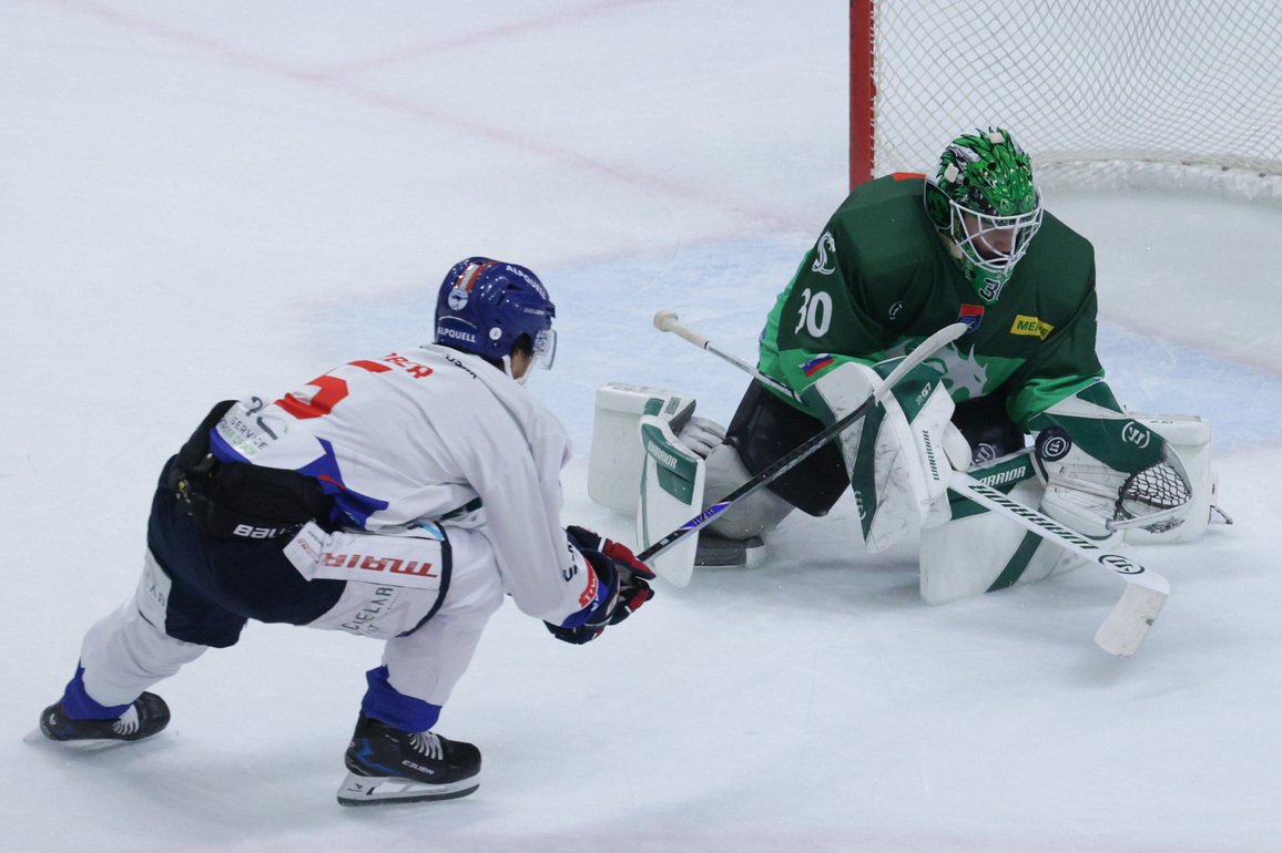 (SP)SLOVENIA-LJUBLJANA-ICE HOCKEY-WIN2DAY LEAGUE-HK OLIMPIJA VS TIWAG INNSBRUCK