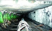 Underground at SIMEC's Tahmoor colliery in NSW.