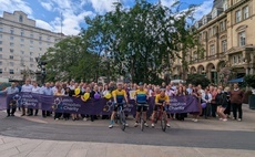 Good News Corner: Pensions chief cycles length of England for children's charities