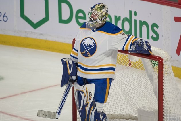 Sabres G Aaron Dell suspended three games for Drake Batherson hit