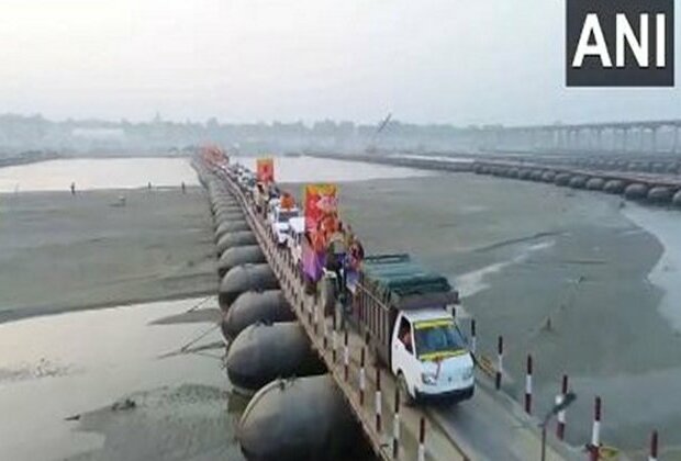 Maha Kumbh Mela 2025: Shri Panch Dashnam Avahan Akhada makes grand entry to Sangam city