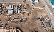 Construction at the Florence copper project in Arizona, US