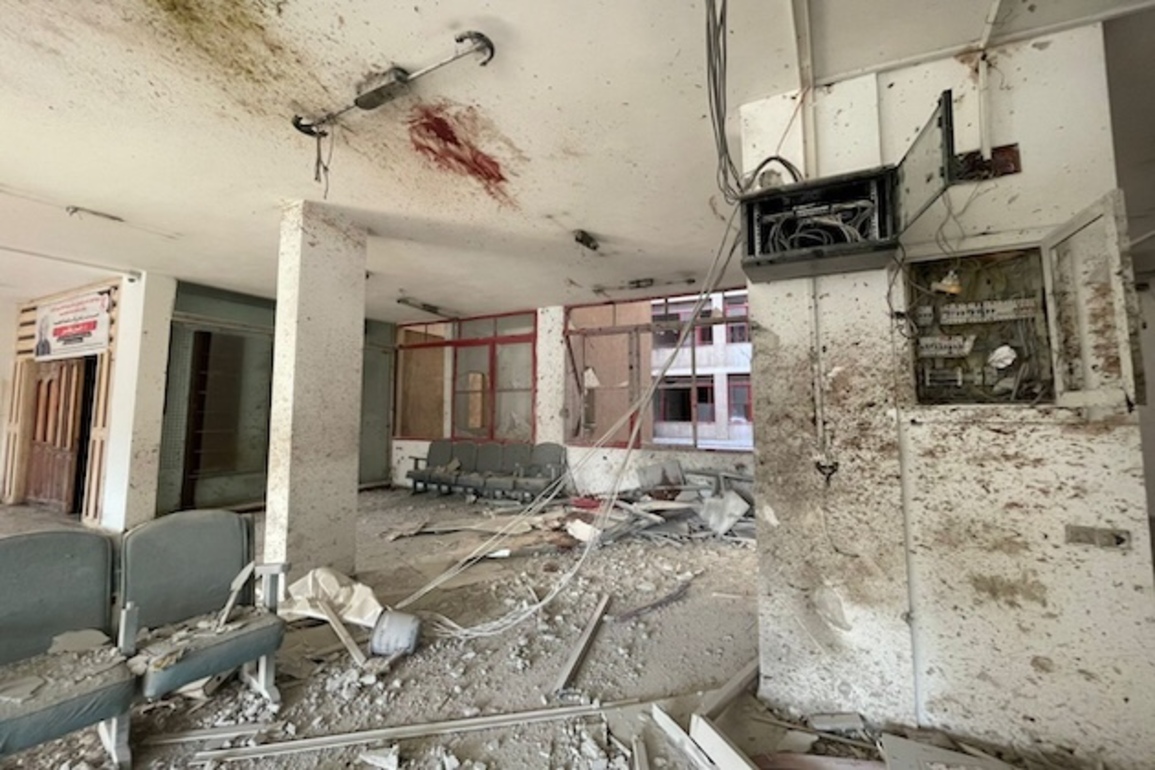 Targeting the last lifeline’: Israel strikes Red Crescent compound