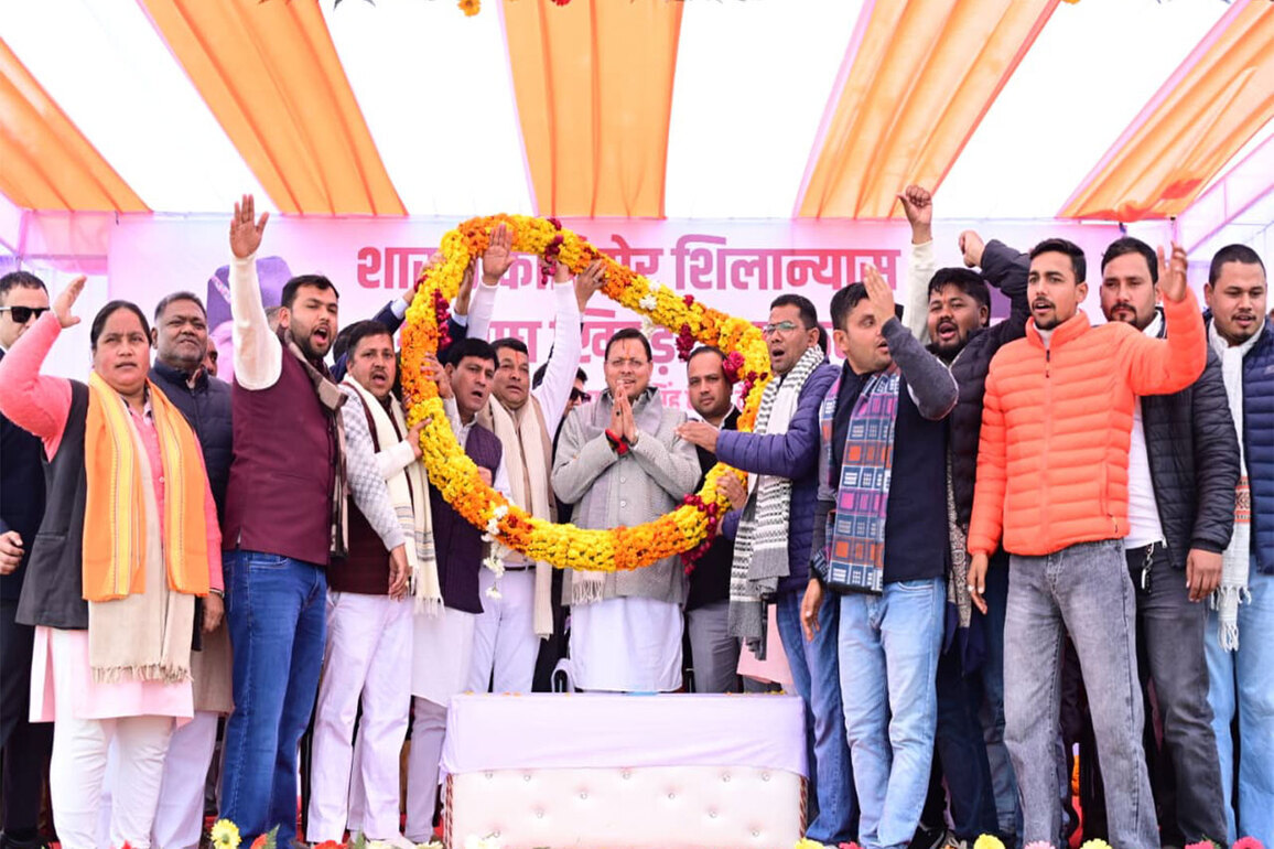 Uttarakhand CM Dhami lays foundation stone for Sharda Ghat redevelopment in Champawat; Projects worth over 319 crore launched