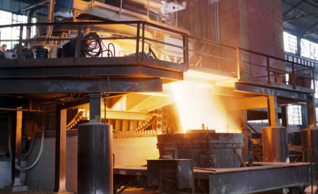  Alto forno da usina de Ipatinga da Usiminas tem capacidade de 600 tonelda de ferro gusa