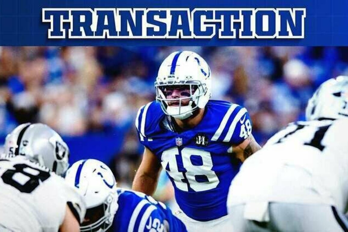 Colts place LB Joe Bachie on injured reserve