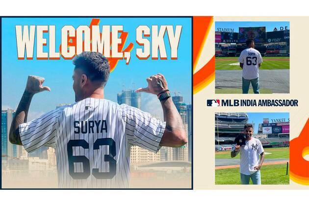 Major League Baseball expands India presence through partnership with cricket star Suryakumar Yadav