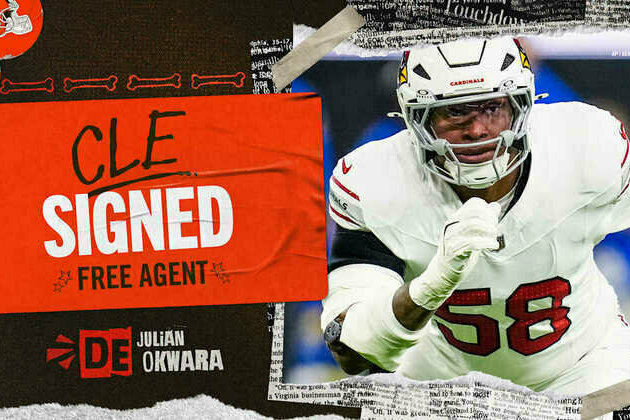 Browns sign DE Julian Okwara
