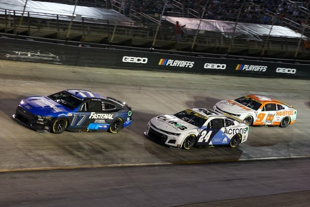 Chris Buescher takes Bristol as playoff field trimmed to 12