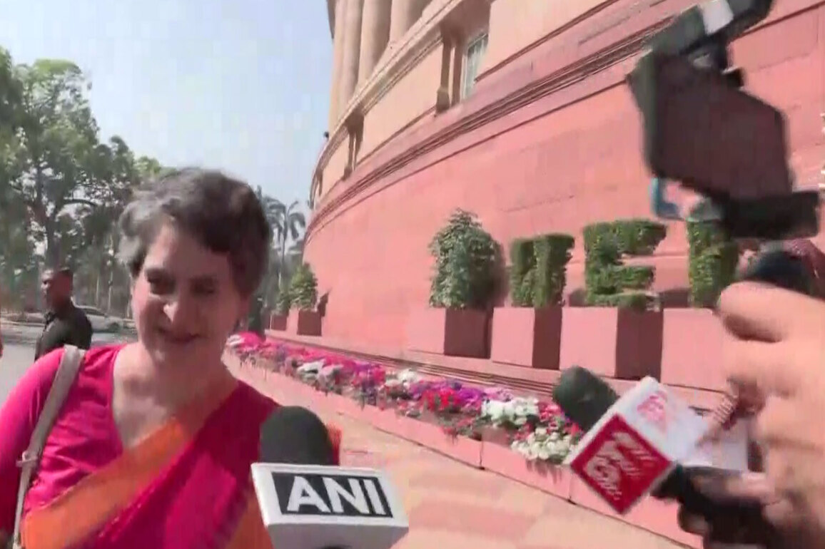 "Keen to hear what he will say": Priyanka Gandhi on EAM Jaishankar's statement on West Asia situation