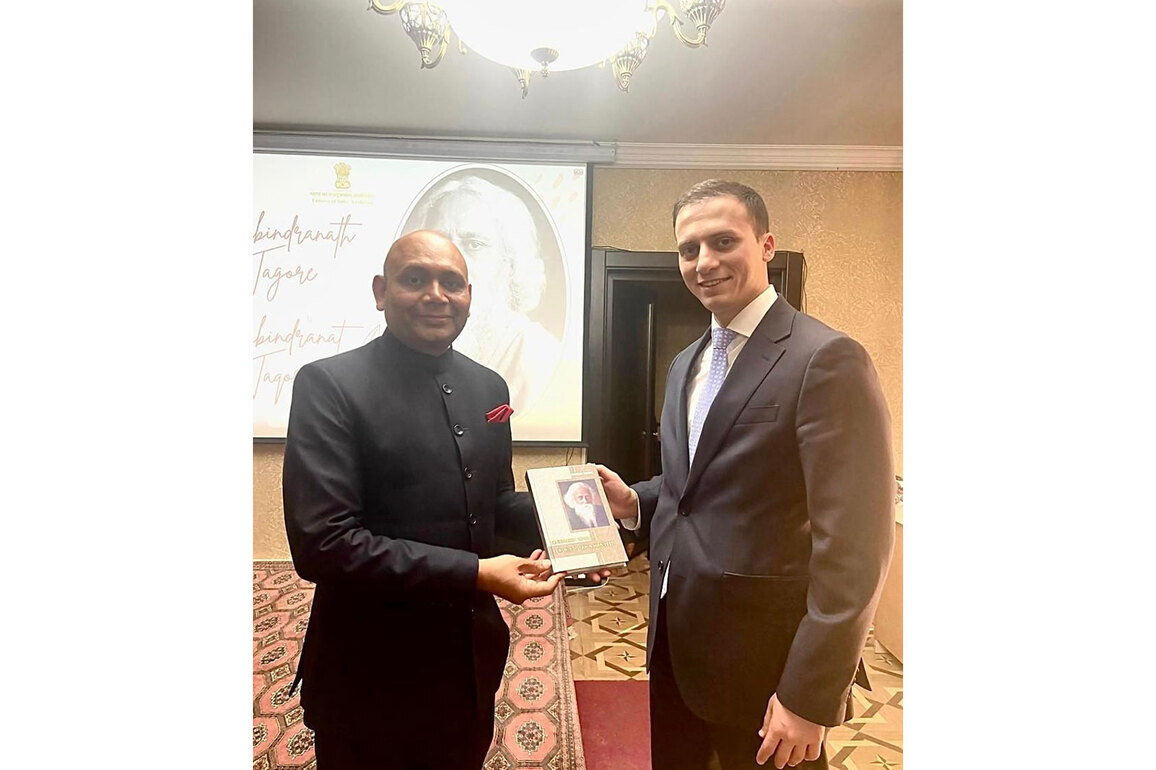 Poetic fervour takes centre stage as Indian Embassy in Azerbaijan commemorates birth anniversary of Rabindranath Tagore