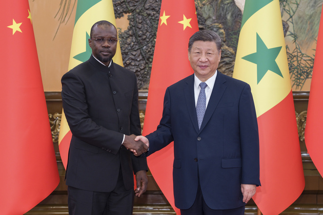 CHINA-BEIJING-XI JINPING-SENEGALESE PM-MEETING (CN)