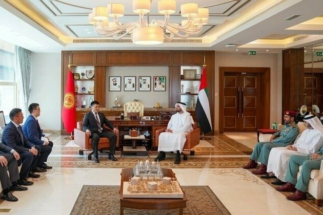 Saif bin Zayed meets with Director of Government Agency at Cabinet of Ministers of Kyrgyzstan