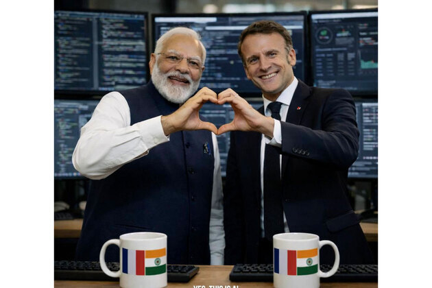 French President Macron shares AI-generated image with PM Modi ahead of his participation in AI Impact Summit