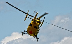Tractor driver airlifted to hospital after bridge fall