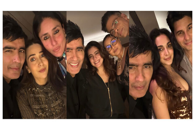 Kajol, Rani Mukerji, Kareena Kapoor, Vicky Kaushal and others grace Karan Johar's birthday bash