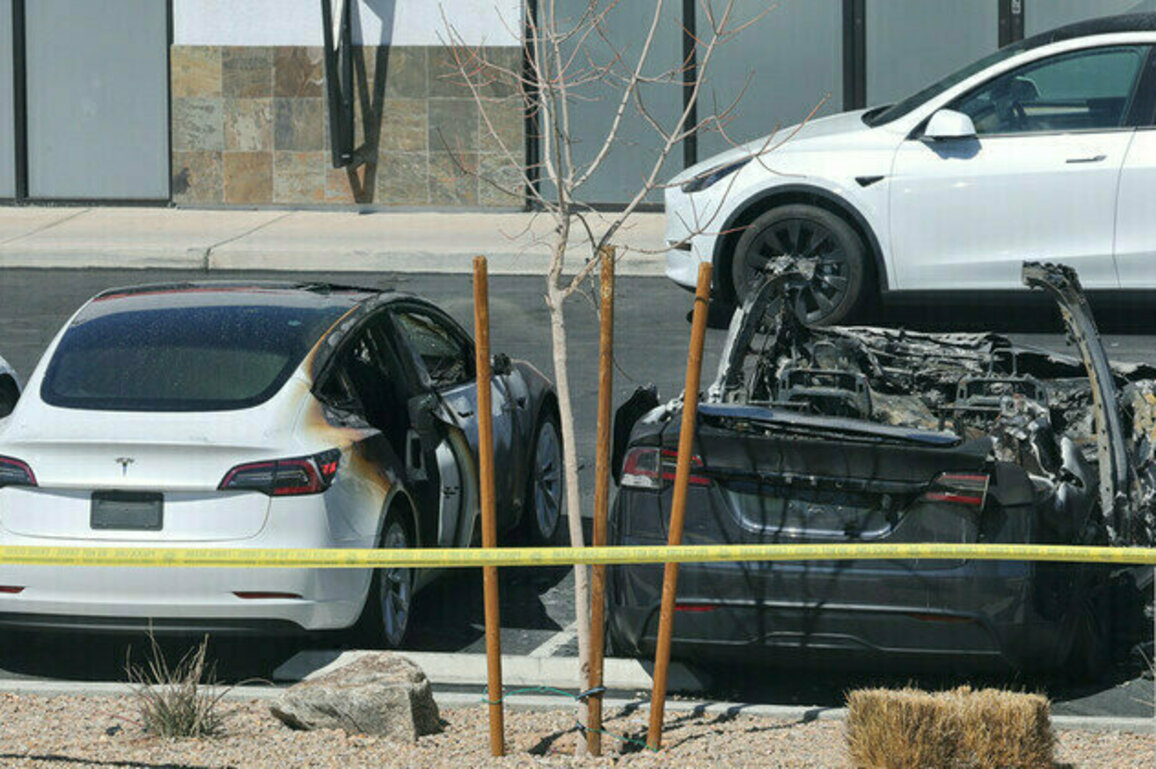 Tesla attacks are domestic terrorism  White House