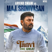 Anupam Kher introduces Arvind Swami as Major Srinivasan in Tanvi The Great; check poster