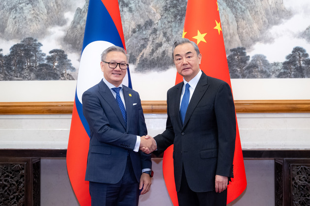 CHINA-BEIJING-WANG YI-LAOS-TALKS (CN)