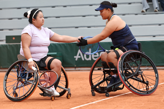 (SP)FRANCE-PARIS-WHEELCHAIR TENNIS-FRENCH OPEN-WOMEN'S DOUBLES-SEMIFINAL