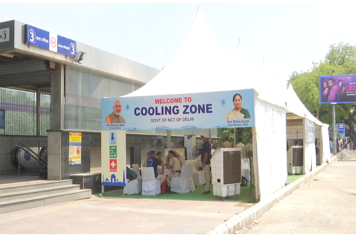 Delhi government Cooling Zones bring relief amid heatwave