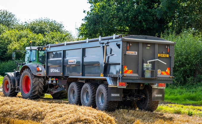 Richard Western invest in tech for trailers and spreaders ready for LAMMA, Farm News
