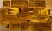 Gains again for gold and iron ore